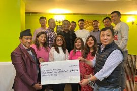 बेलायतमा पूर्व धावक लामा सम्मानित