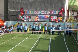 फस्ट स्टेप प्रिस्कुलको स्पोर्टस् डे सुरु