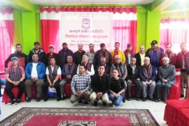 अन्नपूर्ण आरसीटीले ग्रासरुट फुटबल ट्रेनिङ गर्दै